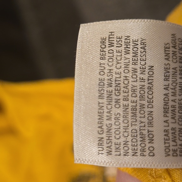 ⛸️NHL Official Licensed BOSTON BRUINS Women's Yellow Long Sleeve Shirt - Picture 7 of 7